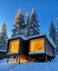 夢幻北歐童話屋躺床上就能看極光的那種！