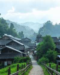 芋頭古侗寨:穿越600年的侗鄉“小布達拉宮”,沉醉在五彩曬秋