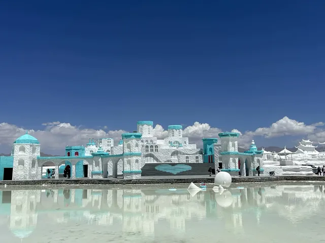 也是去了茶卡鹽湖～