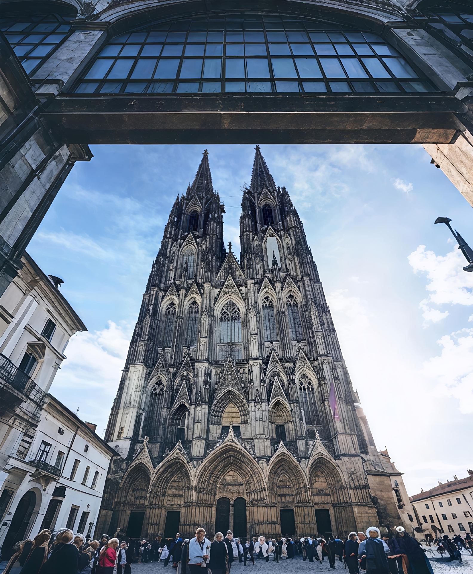 Cologne Cathedral Stained Glass! Shoot Like a Movie Scene in Seconds