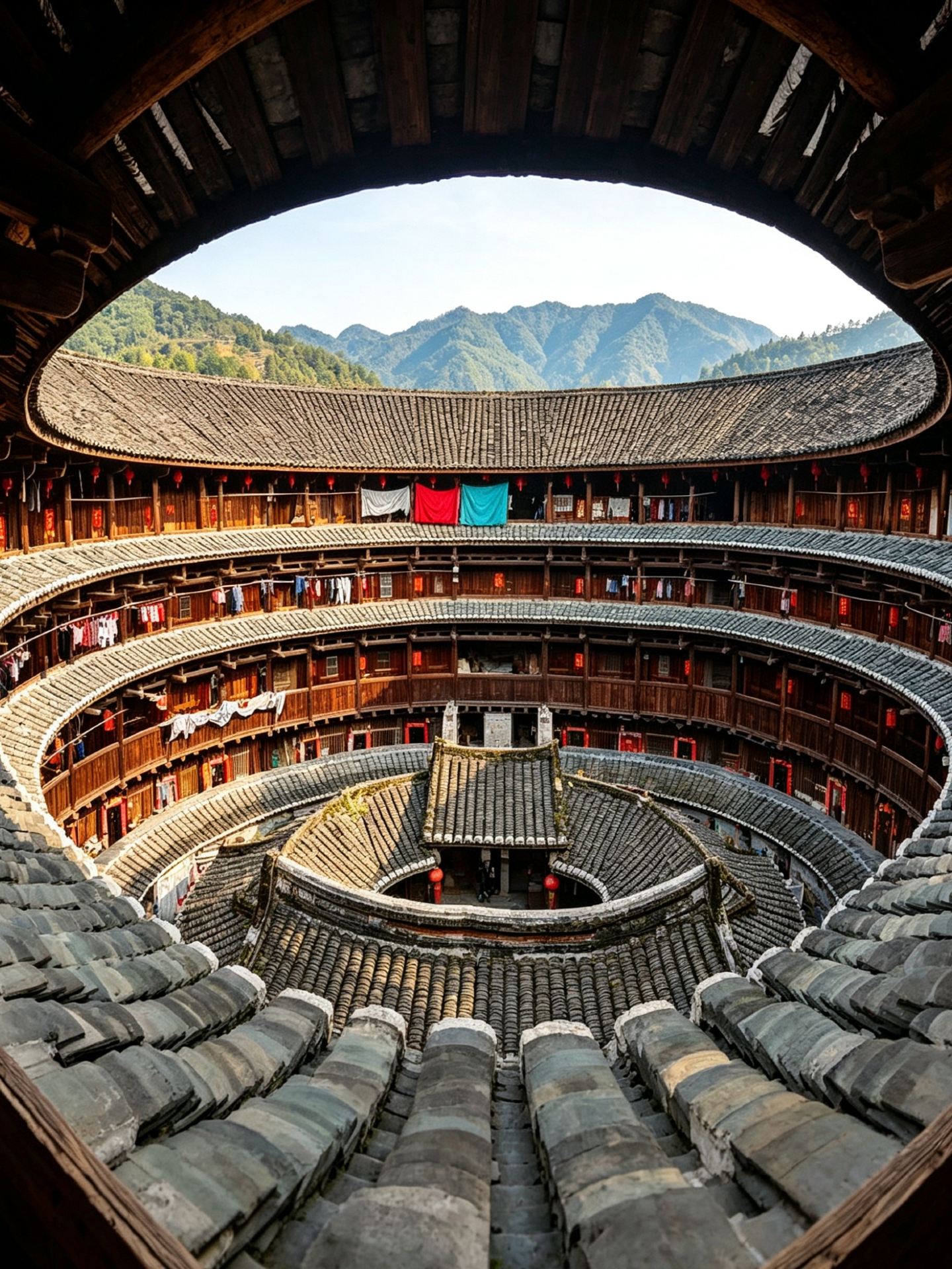 Who would have thought that the divine walled tower where Chun from Big Fish & Begonia lives is real and hidden in Nanjing, Zhangzhou, Fujian! Just a 3-hour direct trip from Shanghai, fulfilling the dream of a paradise from the animation✨

🚗 Travel & Transportation|Route from Shanghai

Fly from Shanghai to Xiamen after work on Friday✈️, stroll around Gulangyu Island in Xiamen on Saturday, and head out to visit the Tulou on Sunday.

1. Private car preferred: Depart from Xiamen Gulangyu at 10 AM → Tianluokeng → Yunshuiyao → Return to Xiamen Airport, full-day private car for 600 RMB, driver also acts as guide, carrying luggage while visiting attractions is very convenient, Zhangzhou’s attractions are scattered so private car is cost-effective.
2. Public transport: Take the high-speed train to [Nanjing Station], then carpool or take a shuttle bus to the Tulou, 1.5 hours direct to the scenic area.

🎫 Ticket details (two major areas require separate tickets)

▫️ Tianluokeng Scenic Area: 90 RMB/person | includes Tianluokeng Tulou Cluster + Yuchang Lou + Taxia Village, scenic shuttle bus 15 RMB/person covers all three spots.
▫️ Yunshuiyao Scenic Area: 90 RMB/person | includes Hegui Lou + Yunshuiyao Ancient Village + Huaiyuan Lou, students get half price at 45 RMB with ID.
⚠️ Climbing Huaiyuan Lou for aerial shots costs an additional 10 RMB, a must for the perfect movie-style viewpoint!

📍 One-day essential itinerary

Tianluokeng → Yuchang Lou → Taxia Village → Hegui Lou → Yunshuiyao Ancient Town → Huaiyuan Lou

1️⃣ Tianluokeng Tulou Cluster|The “Four Dishes and One Soup” Landmark

Built in 1662, designed according to the five elements of metal, wood, water, fire, and earth, it consists of 1 square building + 3 round buildings + 1 oval building. Viewed from above, it looks like a dining table, hence the nickname “Four Dishes and One Soup.”
✅ Tips: Go up to the viewing platform for panoramic shots; the warm yellow light at dusk is perfect for photos. The yellow walls of the Tulou with the sunset atmosphere rival animation scenes.

2️⃣ Yuchang Lou|The Millennium-Old Tilted Wonder

Built in 1368 at the end of the Yuan dynasty, it is the oldest large round Tulou in Nanjing. The beams and pillars visibly lean but have stood firm for 700 years. It has five floors and five staircases corresponding to the five major trigrams, with each household having an ancient well, symbolizing abundant harvests and good fortune.

3️⃣ Taxia Village|Tai Chi Water Town

42 Tulou built along the mountain, with an S-shaped creek flowing through the village. Two round Tulou stand on either side of the creek, naturally forming a Tai Chi pattern. The small bridges and flowing water make for a slow, healing stroll.

4️⃣ Hegui Lou|The Square Miracle on the Marsh

The world’s first wonder Tulou, this entire rammed earth building is suspended over tens of thousands of acres of marshland. The ground slightly shakes when you stomp, and inside the building, there are yin and yang wells—one muddy, one clear—serving as the prototype for the dwelling in Qiu Ju.

5️⃣ Yunshuiyao Ancient Town

A 700-year-old Hakka village and filming location for the movie Yunshuiyao, featuring a kilometer-long cobblestone path, towering old banyan trees, babbling streams, and an old-style large waterwheel. Walking here feels like entering a mystical martial arts world.

6️⃣ Huaiyuan Lou|✅ The Real-Life Model of Chun’s Home in Big Fish & Begonia

A double-ring nested round Tulou, the real-life location of the divine walled tower from the Chinese animation. The inner ring was an old school, the outer ring residential. Red lanterns hang all along the corridors. Standing on the fourth floor and looking down perfectly recreates the walled tower scene where Chun lived. A must-visit sacred spot for fans.