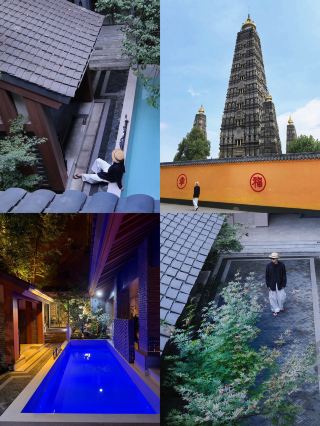 청두 1시간｜펑저우 1박 2일, 룽싱사를 둘러보고 선원에 머물기