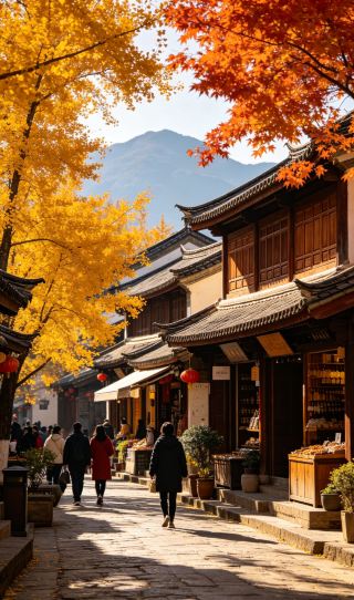 大理の混雑を避けて！南詔古都で、秋をスローモーションのように過ごす