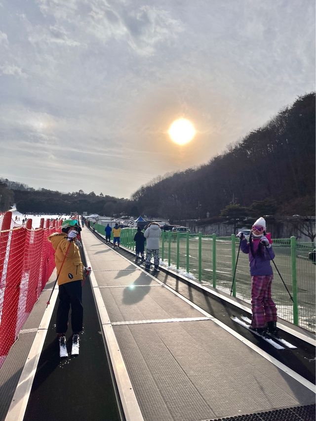 홍천 비발디파크에서 스키 즐기기!⛷️