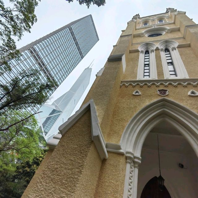 Peaceful Hong Kong Cathedral