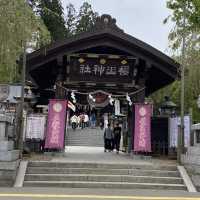 【盛岡】櫻山神社と烏帽子岩