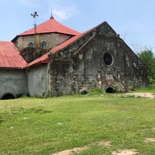 The Half Buried Church in Pampanga