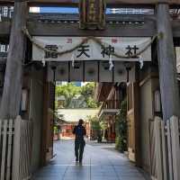 【大阪の中に佇む神社】お初天神さん