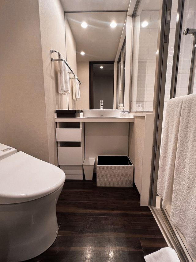 入住購物地區銀座索拉里亞西鐵飯店🏨