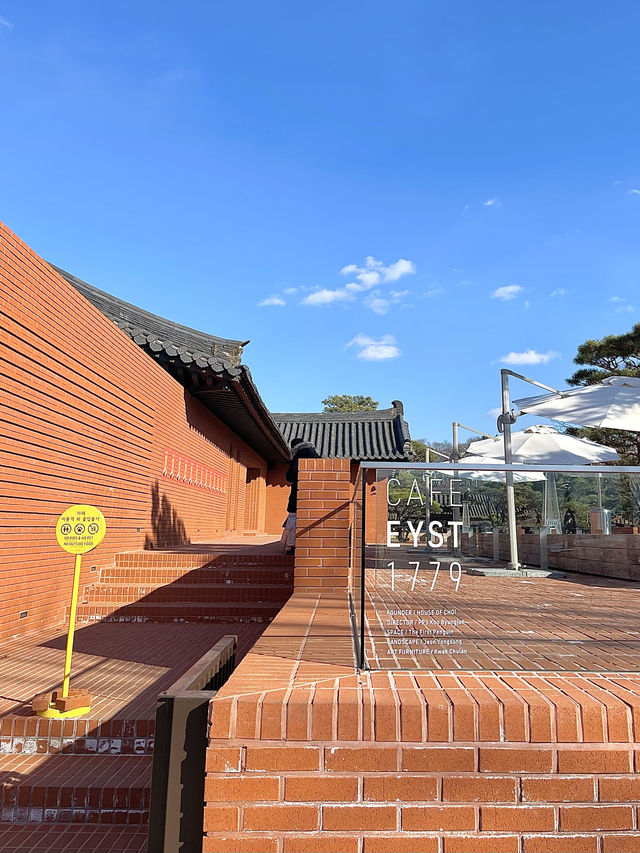 韓國慶州像藝術館一樣的打卡咖啡店-CAFE EYST 1779