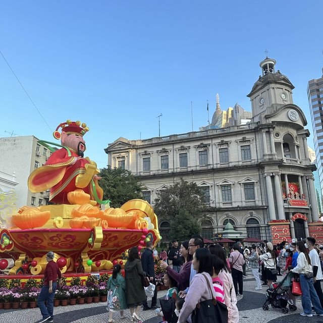 澳門著名景點新馬路,新春任我行活動 澳門著名景點新馬路,新春任我行活動