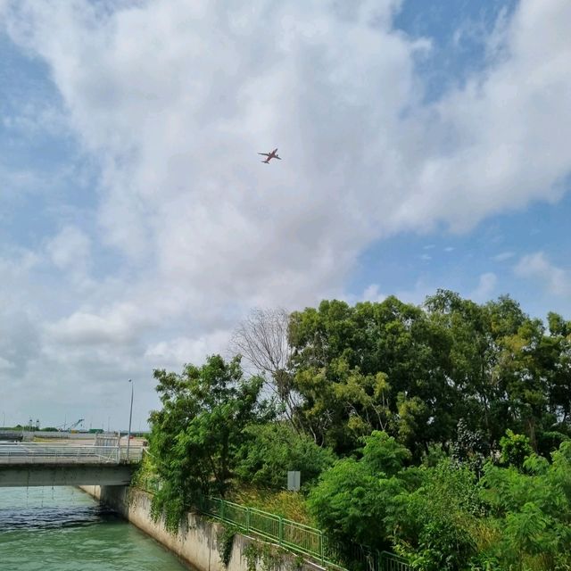 Seaside Cycling At Changi Bay Point