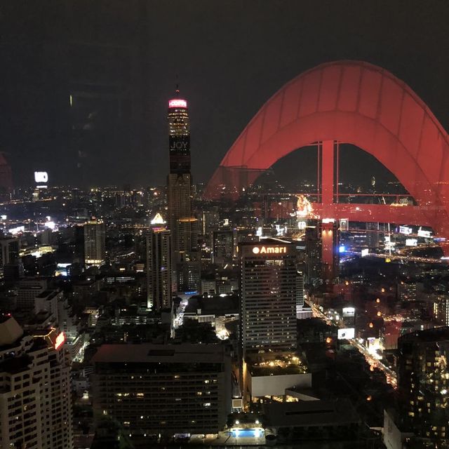 Red Sky Bar‼️曼谷最佳觀景點🫶🏻Chill爆日落🌄