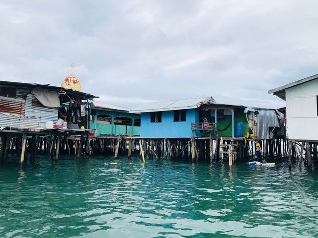 馬來西亞🇲🇾沙巴🛶亞庇 Kota Kinabalu 水上人家·簡單的幸福
