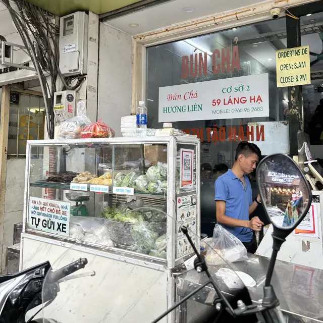 🍜🥢Bun Cha Huong Lien Hanoi 🤤 