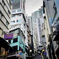 Wandering Hong Kong's busy streets