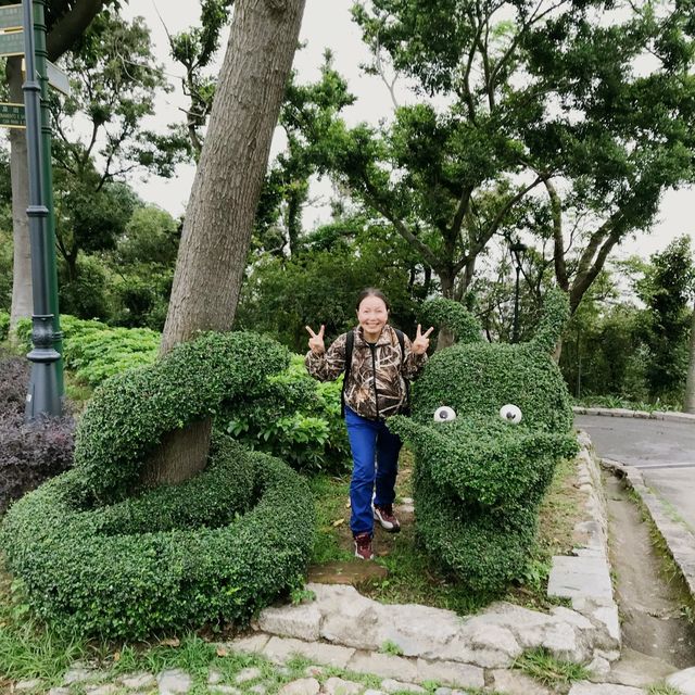 有可愛Topiary的松山市政公園
