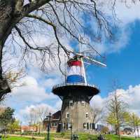 🇳🇱荷蘭萊頓Leiden🖼️🎡市區風車美景📍 Molen De Valk Molenmuseum De Valk