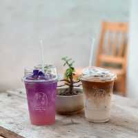 Spring day cafe