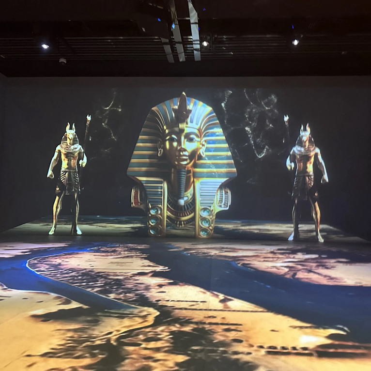 🖼️ツタンカーメン｜古代エジプト探訪｜光と影の展覧会 | Trip.com 深セン