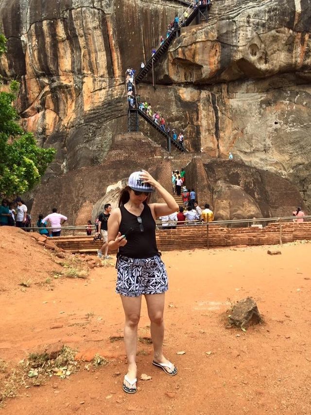 Top of the hill in Sri Lanka 