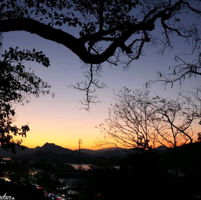 จุดชมวิว พระธาตุพูสี พระธาตุศักดิ์ หลวงพระบาง