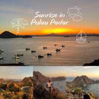 Sunrise in Pulau Padar