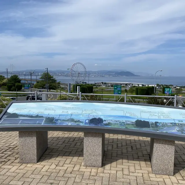 淡路島！海と山の絶景と玉ねぎだらけの淡路ハイウェイオアシス！