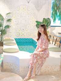 室內沙灘🏖️希臘風水池、異國風情多個打卡位