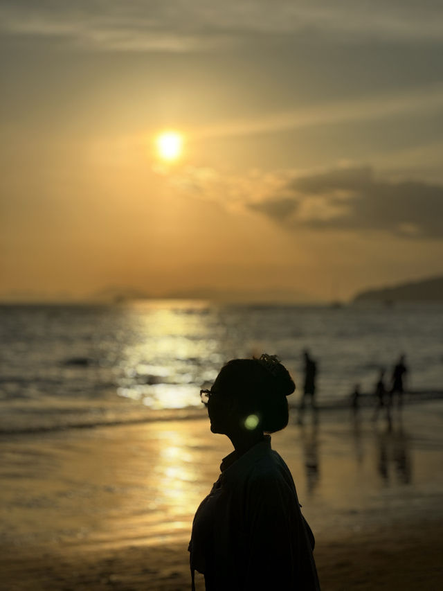 ไปดูพระอาทิตย์ตกที่อ่าวนาง 🌅☀️