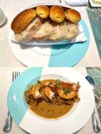 香港尖沙咀$200就能吃到Tiffany的set lunch-The Tiffany Blue Box Cafe