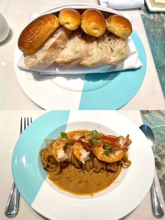香港尖沙咀$200就能吃到Tiffany的set lunch-The Tiffany Blue Box Cafe