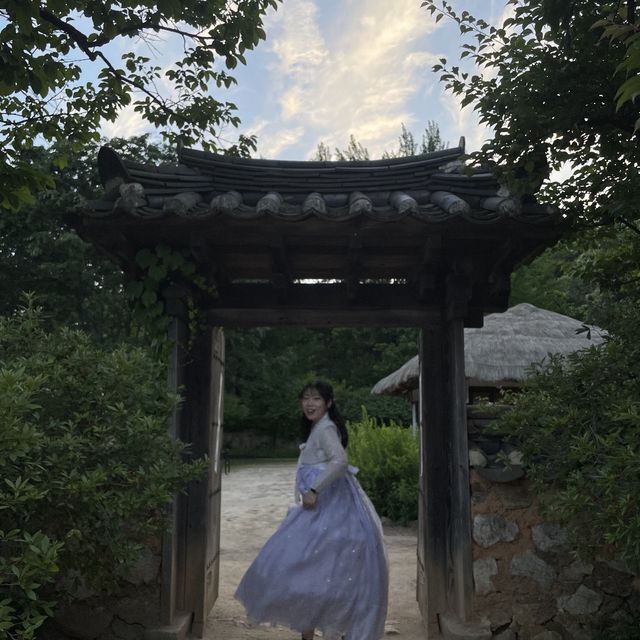 용인 민속촌에서 한복입고 인생샷 남기기◡̈