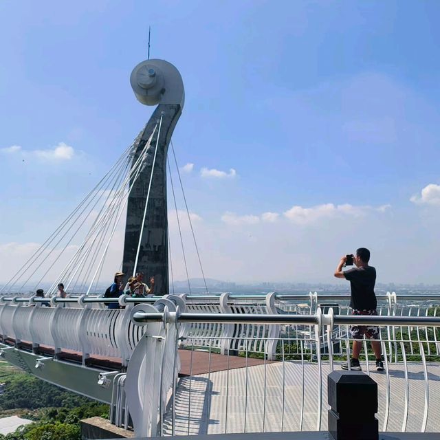 岡山之眼登高遠眺水庫美景