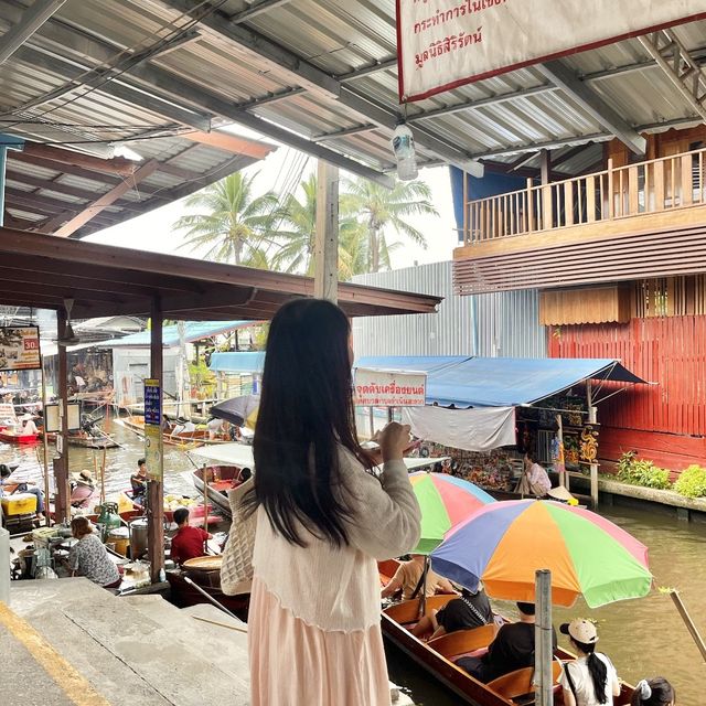 이색적인 수산시장 방콕의 담넌사두억 다녀왔어요