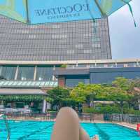 호캉스의 꽃은 역시 수영장🏊🏻‍♀️