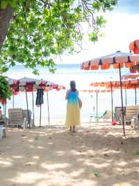 โรงแรมติดทะเลหาดดงตาล ตรงนี้บรรยากาศดีเลยนะ 