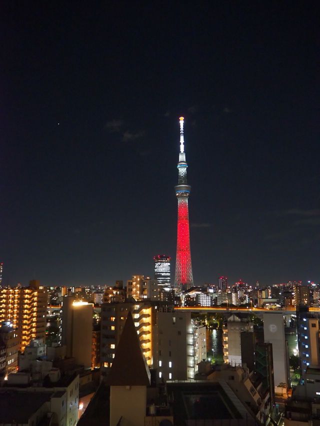 【東京(浅草)】夜の浅草は幻想的✨あまり人がうつらない写真スポットも！