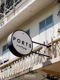 PORTS คาเฟ่น่านั่ง กาแฟอร่อย ย่านท่าเตียน