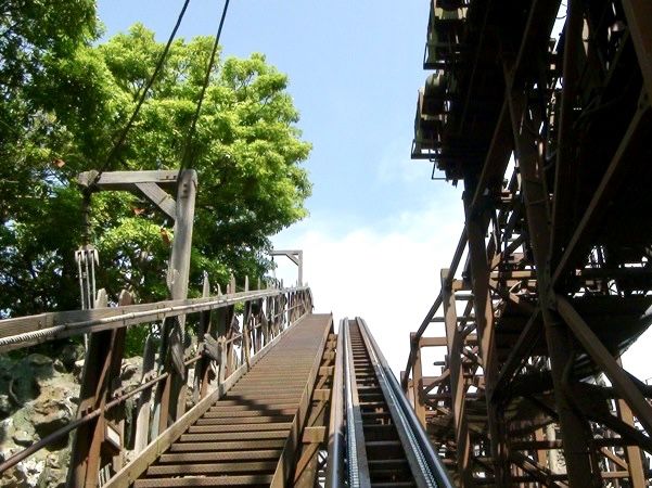 A thrilling coaster at Tokyo DisneySea