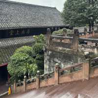 The ancient temple in Sichuan Province 