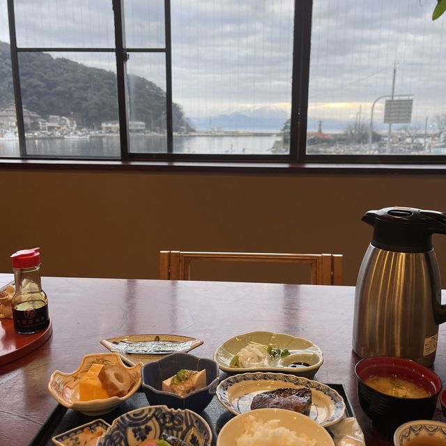 한적한 어촌마을의 료칸, 미호노세키의 후쿠마칸(福間館)