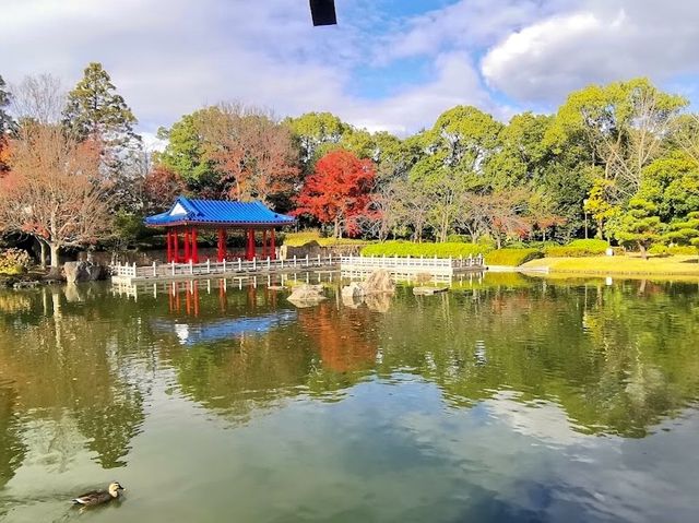 Daisen Park in Fall