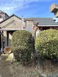 【白玉稲荷神社/東京都】高い塀のような石垣が珍しい神社