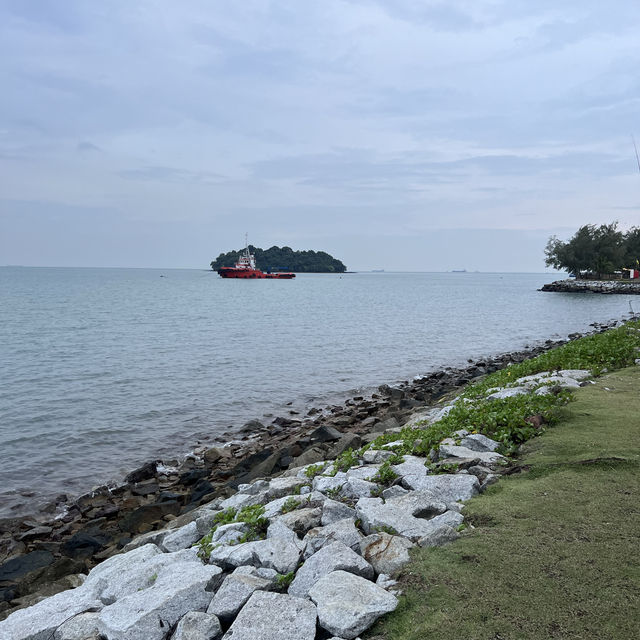 Beautiful beach next to Kuala Lumpur 