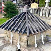 【眞田神社/長野県】巨大な鹿角脇立朱塗兜がお出迎え