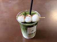 Kiyo-Sanpo คาเฟ่ขนมหวานดังโงะชาเขียวเกียวโต