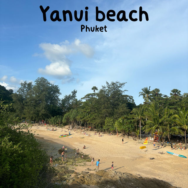 Yanui beach ⛰️🏝️
