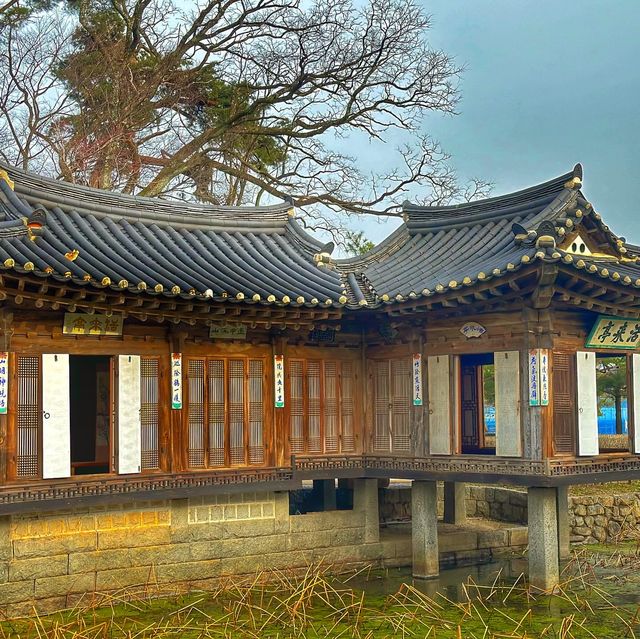 韓国伝統家屋の美しさが伝わる船橋荘