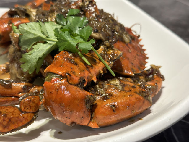 不能錯過啖啖肉黑胡椒星洲蟹🦀